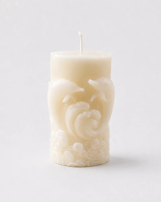 Dolphin & Ocean French Vanilla Candle