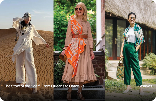 The History of Scarves: From Ancient Origins to Modern Runway Icons