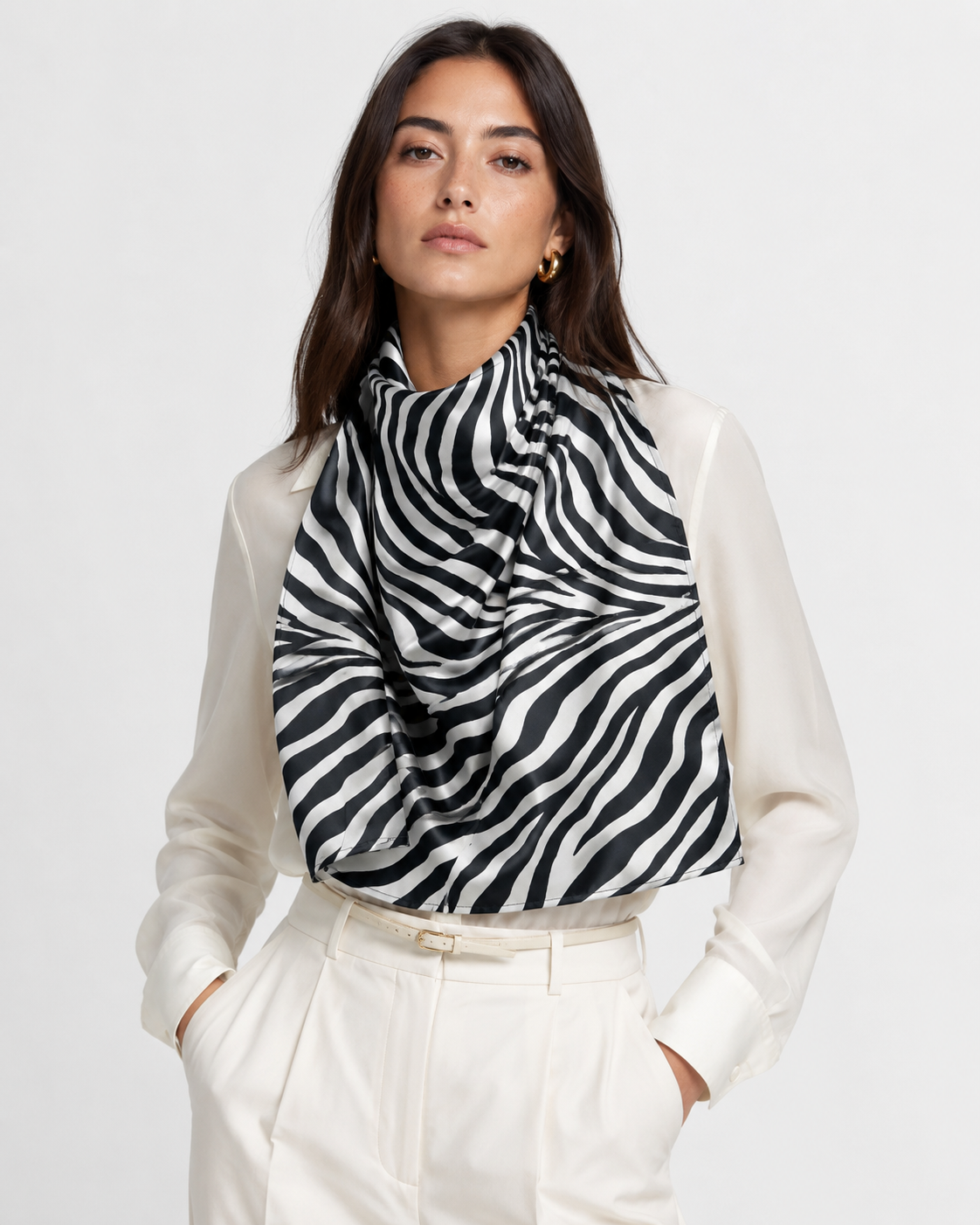 Leopard Print Hair Scarf