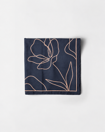 Floral Printed Square Scarf