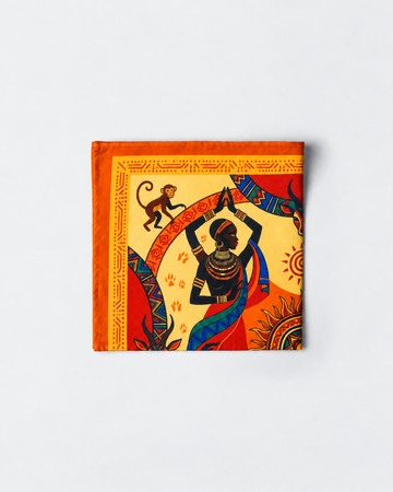 African Heritage Printed Square Scarf